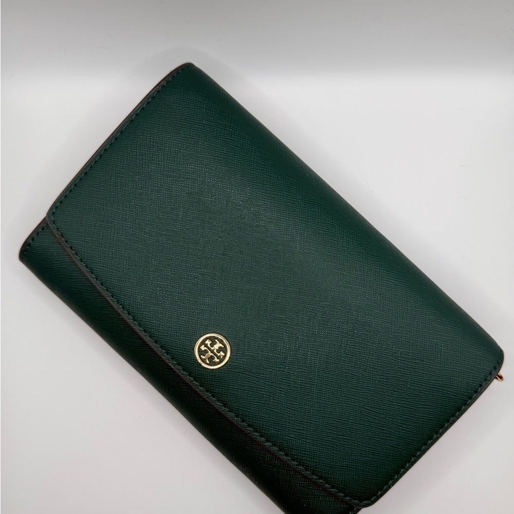 Tory Burch Green Fold-Over